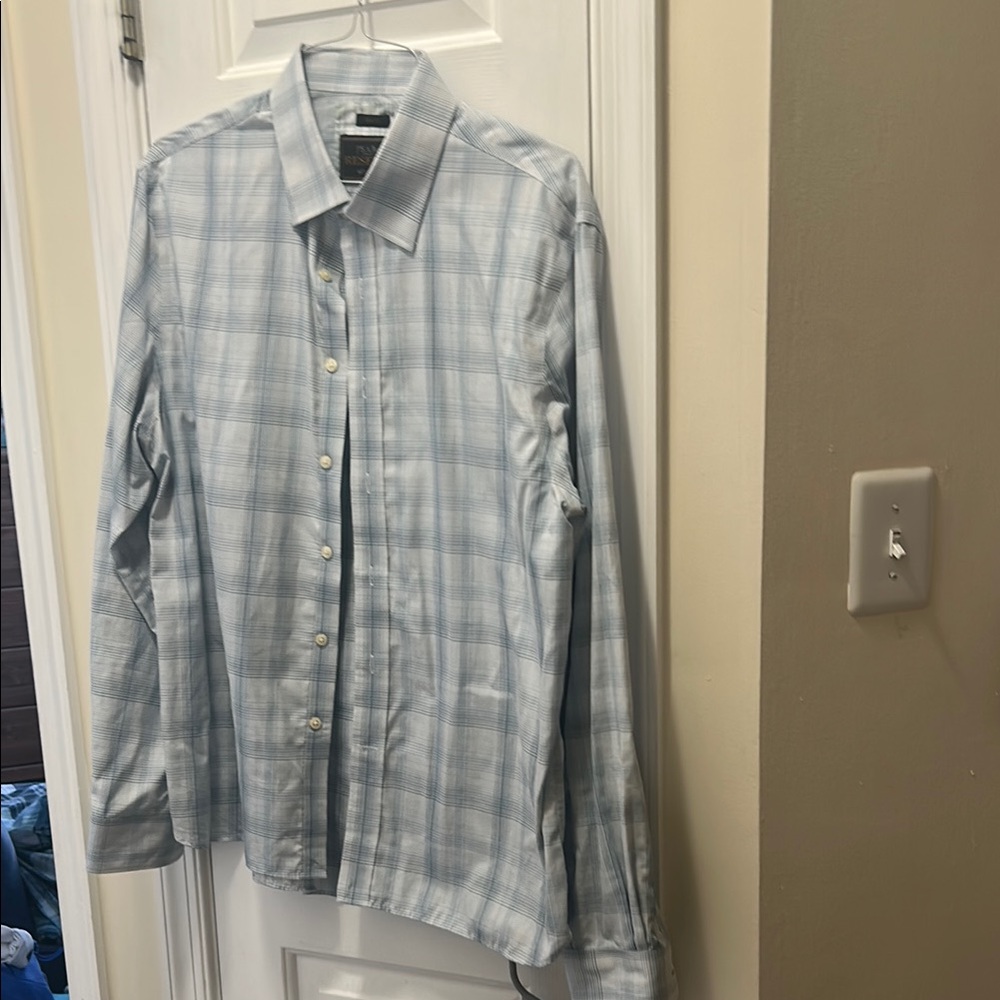 Jos. A. Bank Blue Dress Shirt Classic Style